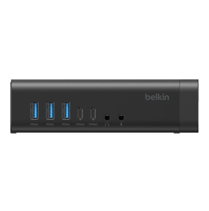 Belkin UNIVERSAL 16-IN-1 TRIPLE DISPLAY DOCK, 140W INC029ttBK