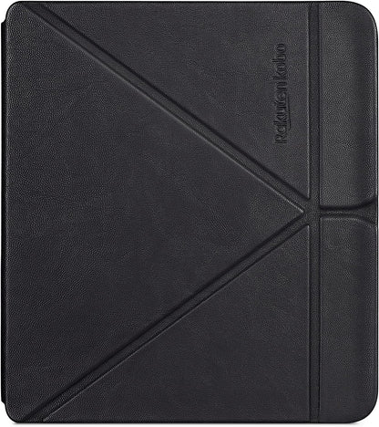 Kobo Libra 2 SleepCover Case | Black | Sleep/Wake Technology | Built-in 2-Way Stand | Vegan Leather | Compatible with 7” Kobo Libra 2 eReader