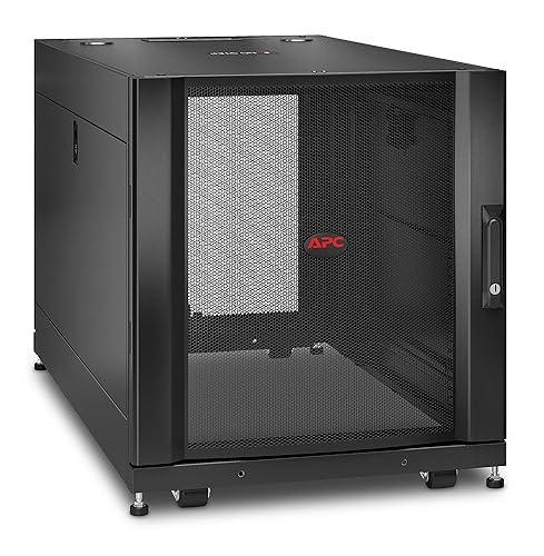 APC by Schneider Electric NetShelter SX 12U Server Rack Enclosure 600mm x 1070mm w/Sides Black - F
