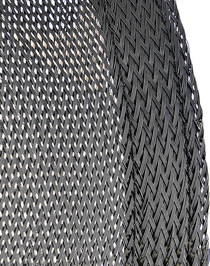 StarTech.com 10ft (3m) Cable Management Sleeve, Trimmable Heavy Duty Cable Wrap, 1.2" (3cm) Dia. Polyester Mesh Computer Cable Manager/Protector/Concealer, Black Cord Organizer/Hider (WKSTNCMFLX)