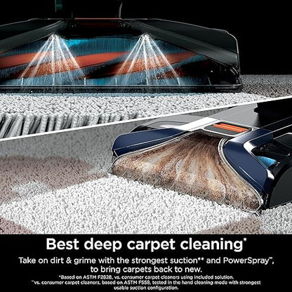 Shark CarpetXpert with StainStriker, Area Rug & Upholstery Cleaner for Pets, Built-In Spot & Stain Eliminator, Deep Cleaning & Tough Stain Removal, Carpet Shampooer, EX200C (Canada Edition)