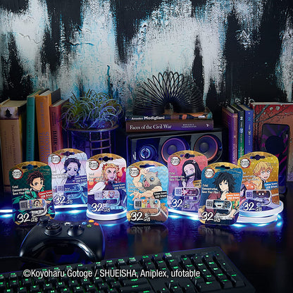 Verbatim Officially Licensed Limited Edition 32GB Demon Slayer: Kimetsu no Yaiba Thumb Drive - Tanjiro Kamado - Anime Design USB 3.0 Flash Drive