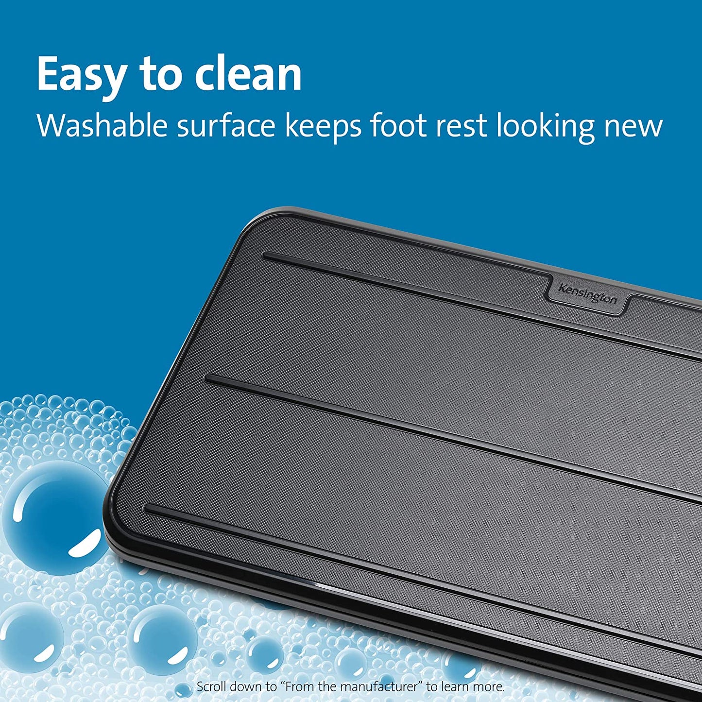 Kensington Space Saving Adjustable Foot Rest (K58302WW)