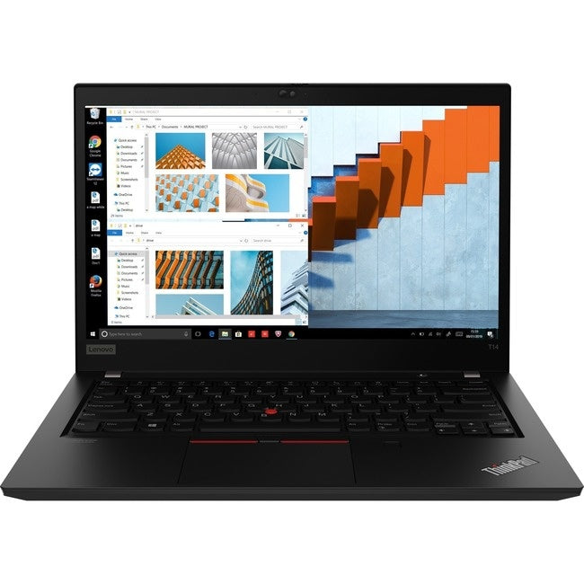Lenovo Laptop ThinkPad T14 Gen 1 (Intel) 20S0004UCA Intel Core i7 10th Gen 10610U (1.80 GHz) 16 GB Memory 1 TB PCIe SSD Intel UHD Graphics 14 IPS Touchscreen 1920 x 1080 Windows 10 Pro 64-bit