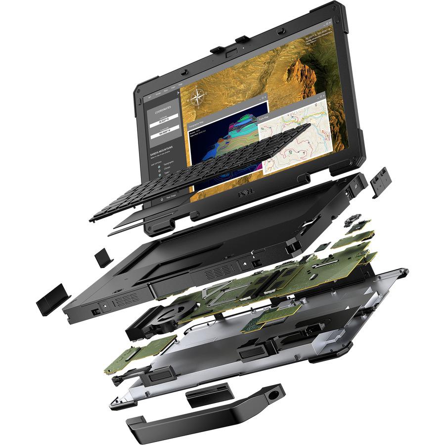 Dell Latitude 5000 5430 14 Rugged Notebook - Full HD - 1920 x 1080 - Intel Core i5 11th Gen i5-1145G7 Quad-core (4 Core) 2.60 GHz - 16 GB Total RAM - 512 GB SSD - Intel Chip - Windows 11 Pro - I