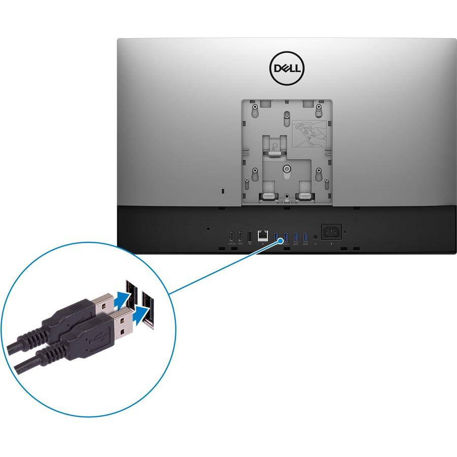 Dell OptiPlex 7000 7400 All-in-One Computer - Intel Core i7 12th Gen i7-12700 Dodeca-core (12 Core) 2.10 GHz - 16 GB RAM DDR4 SDRAM - 512 GB M.2 PCI Express NVMe 3.0 x4 SSD - 23.8" Full HD 1920 x