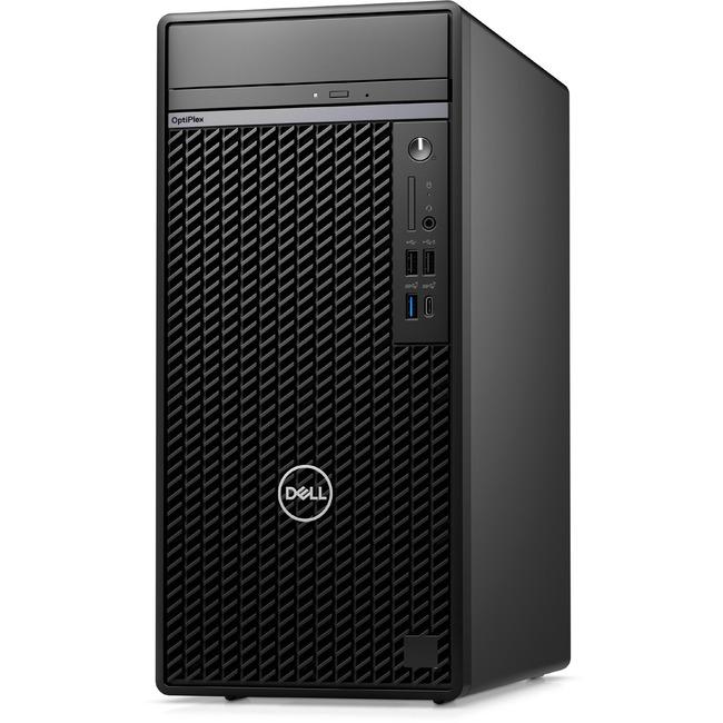 Dell OptiPlex 7000 7010 Desktop Computer - Intel Core i5 13th Gen i5-13500 Tetradeca-core (14 Core) 2.50 GHz - 8 GB RAM DDR4 SDRAM - 256 GB M.2 PCI Express NVMe SSD - Tower - Black - Intel Chip - Wind