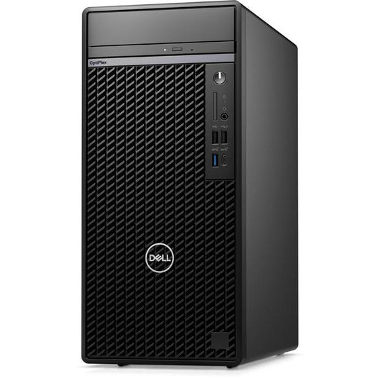 Dell OptiPlex 7000 7010 Desktop Computer - Intel Core i5 13th Gen i5-13500 Tetradeca-core (14 Core) 2.50 GHz - 8 GB RAM DDR4 SDRAM - 256 GB M.2 PCI Express NVMe SSD - Tower - Black - Intel Chip - Wind