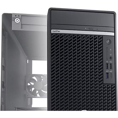 Dell OptiPlex 7000 7010 Desktop Computer - Intel Core i5 13th Gen i5-13500 Tetradeca-core (14 Core) 2.50 GHz - 8 GB RAM DDR4 SDRAM - 256 GB M.2 PCI Express NVMe SSD - Tower - Black - Intel Chip - Wind