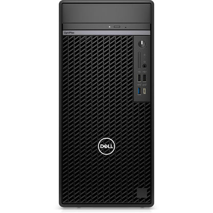 Dell OptiPlex 7000 7010 Desktop Computer - Intel Core i5 13th Gen i5-13500 Tetradeca-core (14 Core) 2.50 GHz - 8 GB RAM DDR4 SDRAM - 256 GB M.2 PCI Express NVMe SSD - Tower - Black - Intel Chip - Wind