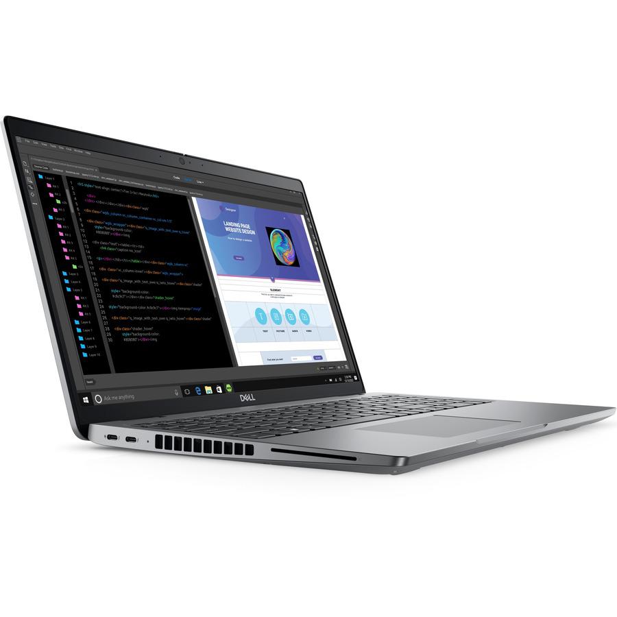 Dell Precision 3000 3580 15.6 Mobile Workstation - Full HD - 1920 x 1080 - Intel Core i5 13th Gen i5-1335U Deca-core (10 Core) 1.30 GHz - 16 GB Total RAM - 256 GB SSD - Titan Gray - Intel Chip -