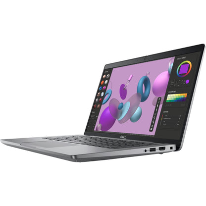 Dell Precision 3000 3480 14 Mobile Workstation - Full HD - 1920 x 1080 - Intel Core i5 13th Gen i5-1335U Deca-core (10 Core) 1.30 GHz - 16 GB Total RAM - 512 GB SSD - Titan Gray - Intel Chip - W