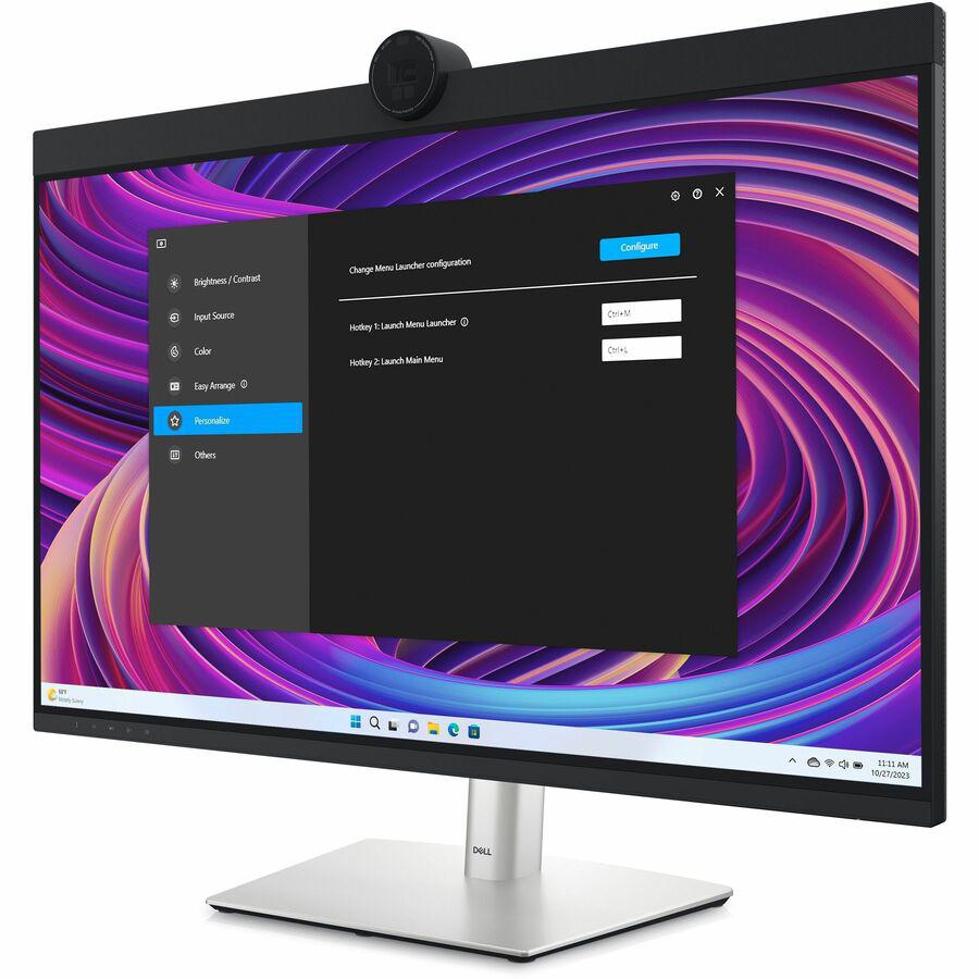 UltraSharp U3224KB 31.5 Webcam 6K LED LED Monitor - 16:9 - 32 Class - In-plane Switching (IPS) Black Technology - 6144 x 3456 - 1.07 Billion Colors - 450 Nit - 5 ms - 60 Hz Refresh Rate -