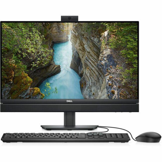 Dell OptiPlex 7000 7410 Desktop Thin Client - Intel Pentium Gold G7400T Dual-core (2 Core) 3.10 GHz - Intel Chip - 8 GB RAM DDR4 SDRAM - 256 GB SSD - Intel UHD Graphics 710 - Gigabit Ethernet - ThinOS