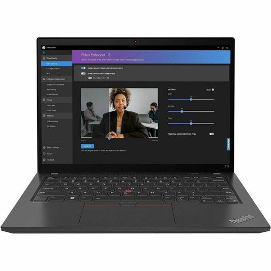 Lenovo ThinkPad T14 Gen 4 21K30006US 14 Touchscreen Notebook - WUXGA - 1920 x 1200 - AMD Ryzen 7 PRO 7840U Octa-core (8 Core) 3.30 GHz - 16 GB Total RAM - 16 GB On-board Memory - 512 GB SSD - Th