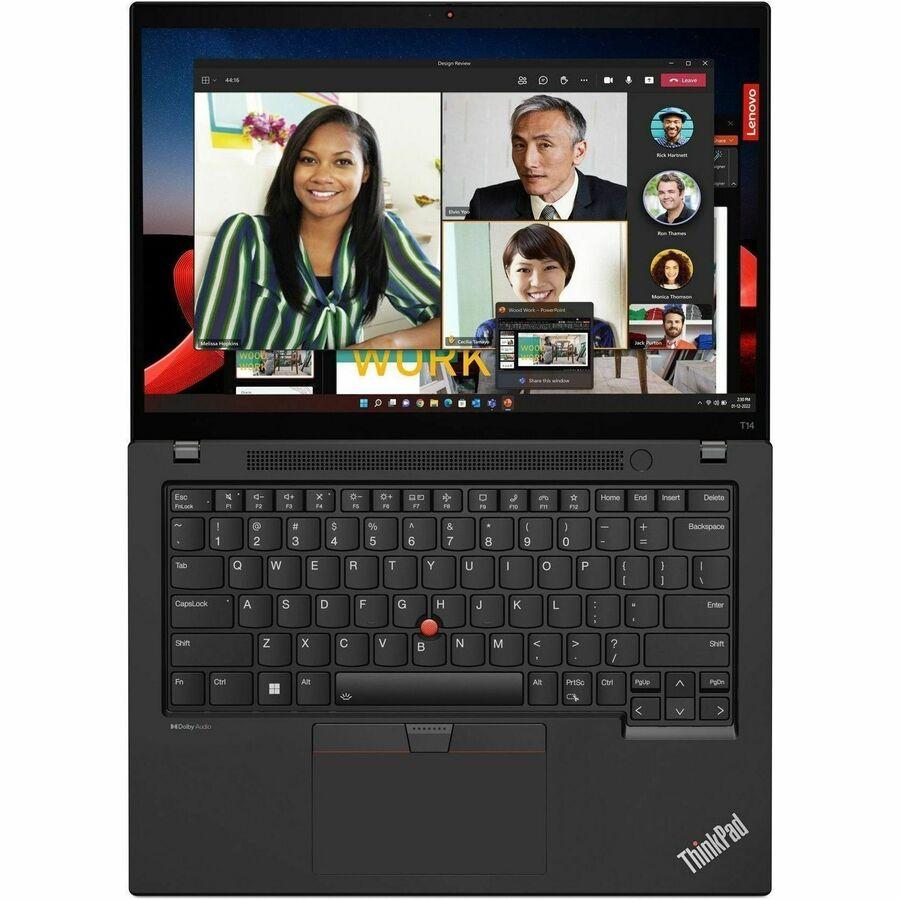 Lenovo ThinkPad T14 Gen 4 21K30006US 14 Touchscreen Notebook - WUXGA - 1920 x 1200 - AMD Ryzen 7 PRO 7840U Octa-core (8 Core) 3.30 GHz - 16 GB Total RAM - 16 GB On-board Memory - 512 GB SSD - Th