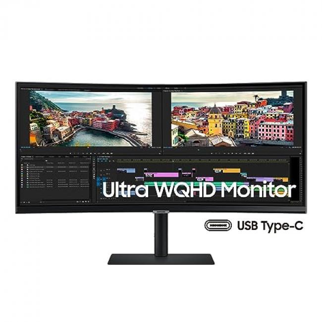 Samsung ViewFinity 34  S6 S34C654UAN S65UC Series LED monitor  curved HDR Model S34C654UAN