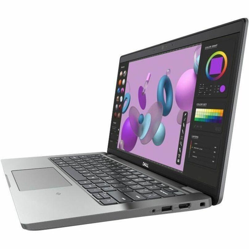 Dell Precision 3000 3480 14 Mobile Workstation - Full HD - 1920 x 1080 - Intel Core i5 13th Gen i5-1350P Dodeca-core (12 Core) 1.90 GHz - 16 GB Total RAM - 512 GB SSD - Titan Gray - Intel Chip -