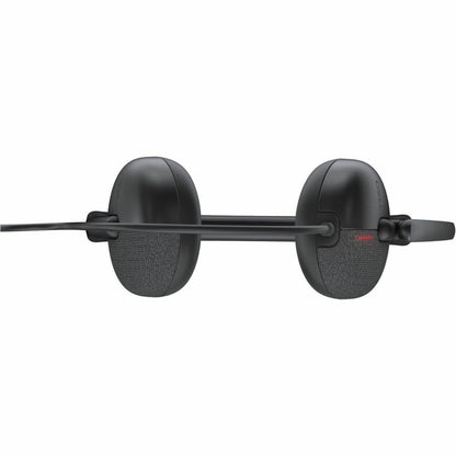 Dell Wired Headset - WH3024 - Stereo - USB Type C - Wired - 20 Hz - 20 kHz - On-ear, Over-the-head - Binaural - Ear-cup - 6.56 ft Cable - Uni-directional, Noise Cancelling Microphone - Noise Canceling