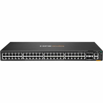 Aruba CX 6200F 48G 4SFP Switch - 48 Ports - Manageable - Gigabit Ethernet - 10/100/1000Base-T, 1000Base-X - 3 Layer Supported - Modular - 4 SFP Slots - 68 W Power Consumption - Optical Fiber, Twisted