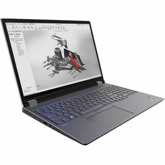 Lenovo ThinkPad P16 Gen 2 21FA002WUS 16" Mobile Workstation - WUXGA - Intel Core i7 13th Gen i7-13850HX - vPro Technology - 32 GB - 1 TB SSD - English Keyboard - Villi Black, Storm Gray - Intel WM790 Chip - 1920 x 1200 - Windows 11 Pro