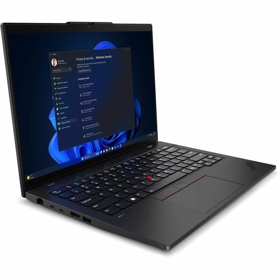 Lenovo ThinkPad L14 Gen 5 21L1001TUS 14" Touchscreen Notebook - WUXGA - Intel Core Ultra 7 155U - 16 GB - 512 GB SSD - English Keyboard - Black - Intel Chip - 1920 x 1200 - Windows 11 Pro - Intel