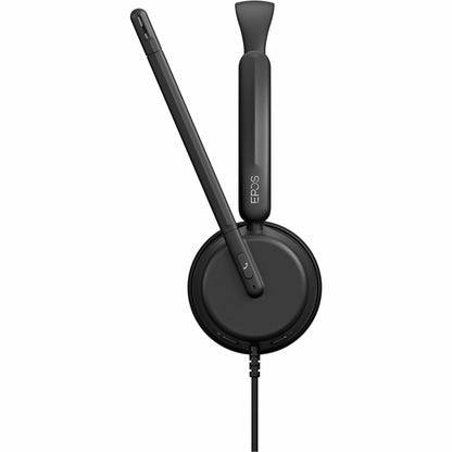 EPOS IMPACT 460 Headset - Microsoft Teams Certification - Stereo - USB Type C - Wired - 32 Ohm - 20 Hz - 20 kHz - On-ear - Binaural - 5.91 ft Cable - Noise Cancelling, Electret Condenser, Uni-directional Microphone - Black