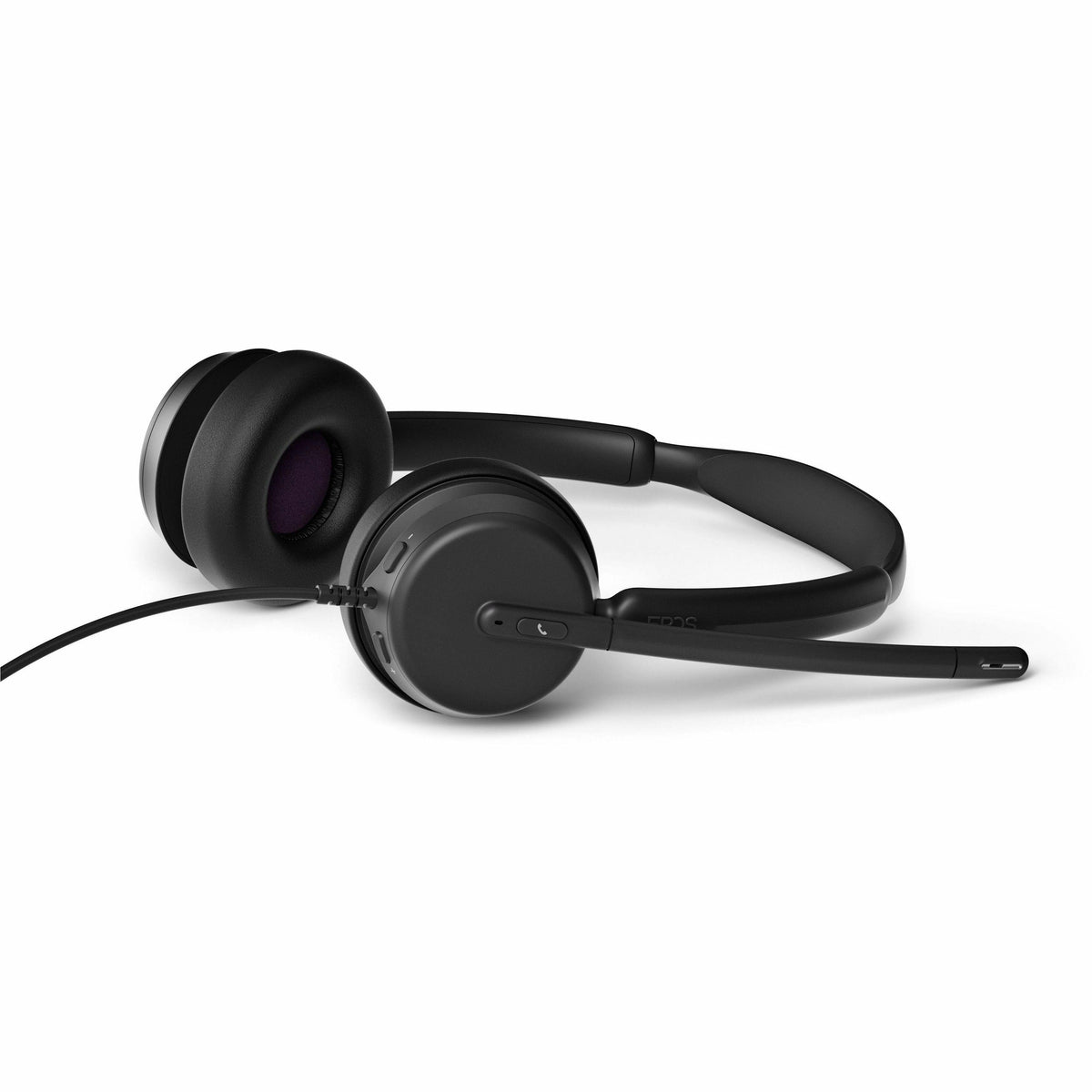 EPOS IMPACT 460 Headset - Microsoft Teams Certification - Stereo - USB Type C - Wired - 32 Ohm - 20 Hz - 20 kHz - On-ear - Binaural - 5.91 ft Cable - Noise Cancelling, Electret Condenser, Uni-directional Microphone - Black