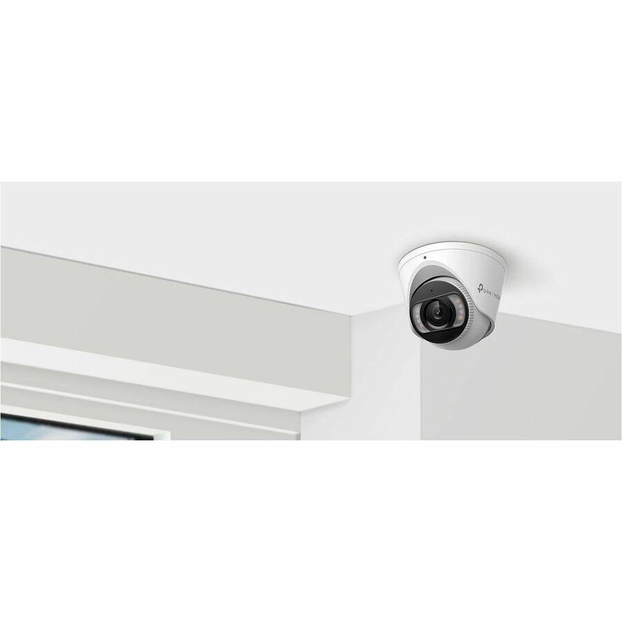 TP-Link InSight InSight S455 5 Megapixel Network Camera - Color - Turret - 98 ft Infrared/Color Night Vision - H.265+, H.265, H.264, H.264+, H.264H, H.265M - 2880 x 1620 - 2.80 mm Fixed Lens - 30 fps