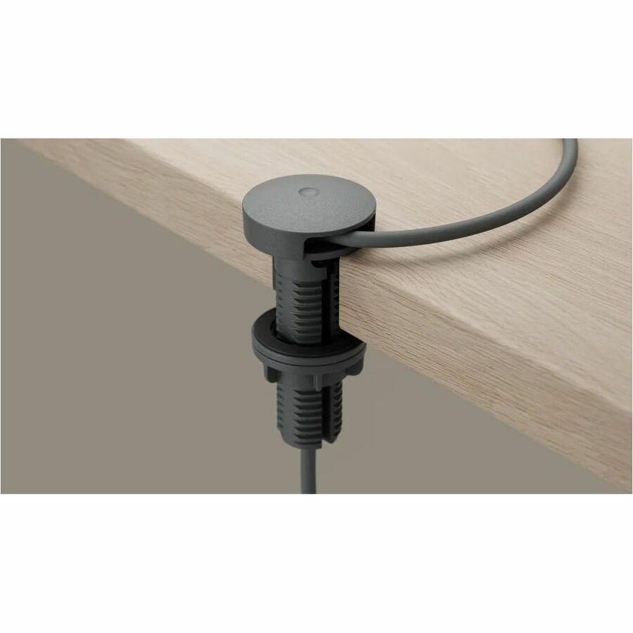 Logitech Extend - 2 x Network (RJ-45) - 5 x USB - 1 x HDMI Out - 2160p - 4K - 3840 x 2160 - Twisted Pair - Category 6, Category 6a, Category 5e - Notebook, Video Conferencing Camera, Meeting Room, Dis