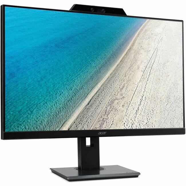 Acer Vero B247Y D6 24 Class Webcam LCD Monitor - 16:9 - Black - 23.8 Viewable - 4 ms - Speakers - HDMI - VGA - DisplayPort