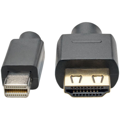 Tripp Lite Eaton Series Mini DisplayPort 1.2a to HDMI Active Adapter Cable (M/M), 4K 60 Hz, HDCP 2.2, 10 ft. (3.1 m) - HDMI/Mini DisplayPort for Audio/Video Device, Monitor, Projector, HDTV, Graphics Card, Tablet - 10 ft