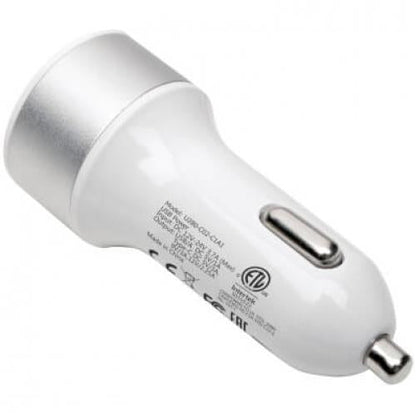 DUAL-PORT USB CAR CHARGER WITH PD CHARGING - USB TYPE C (27W) & USB TYPE A (5V 1
