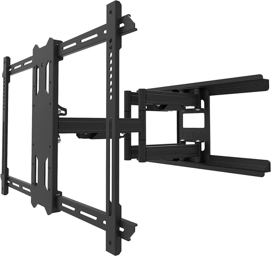 Kanto PDX650SG Full Motion Outdoor TV Wall Mount for 37-75 TVs - Black (2023)