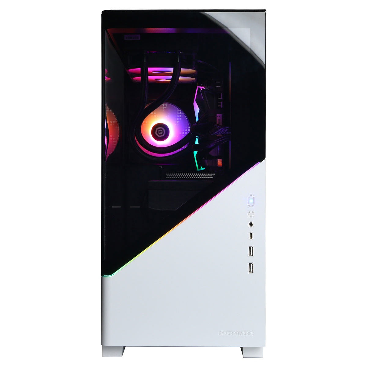 CyberPowerPC Gamer Supreme Liquid Cooled Gaming Desktop Computer, Intel Core Ultra 7 265F 2.4GHz, 16GB RAM, 2TB SSD, NVIDIA GeForce RTX 5060 8GB, Windows 11 Home, White