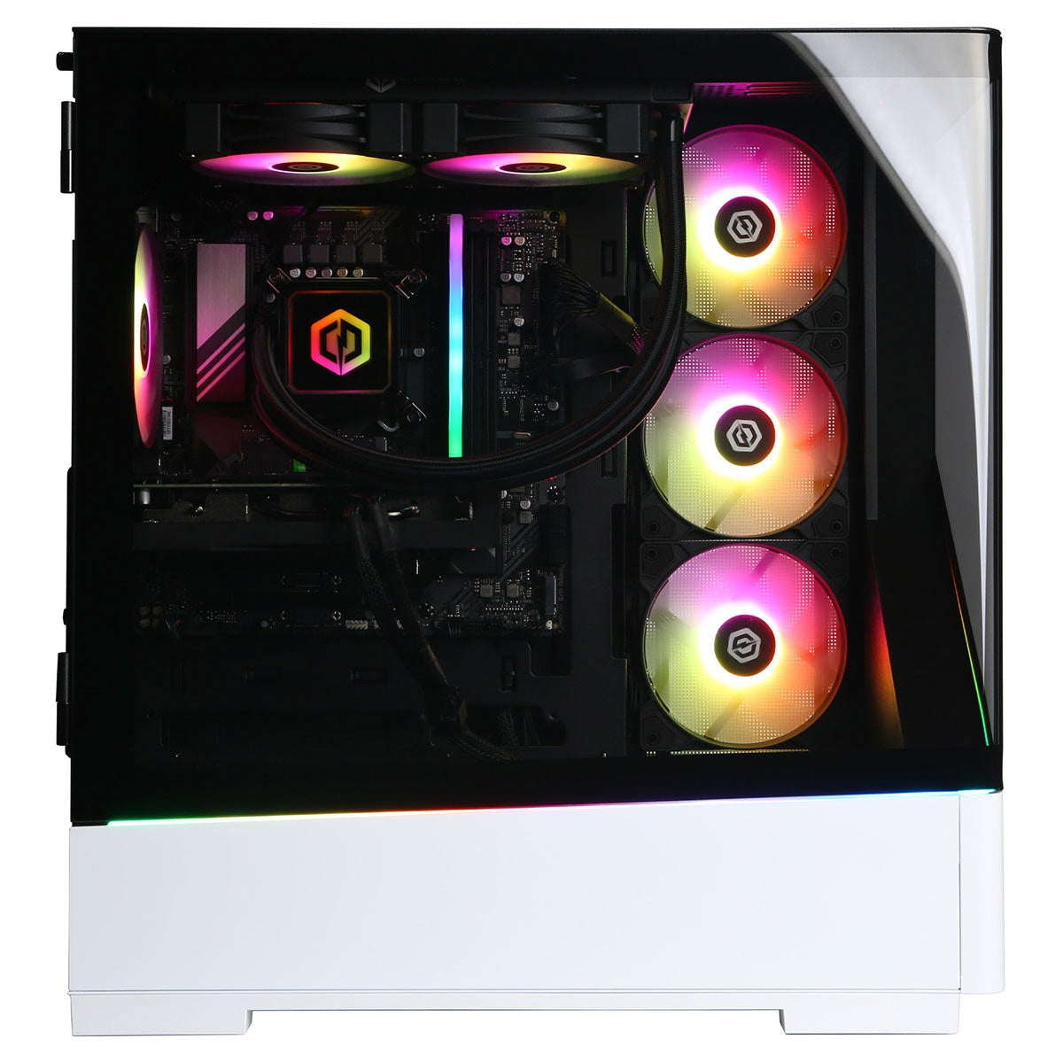 CyberPowerPC Gamer Supreme Liquid Cooled Gaming Desktop Computer, Intel Core Ultra 7 265F 2.4GHz, 16GB RAM, 2TB SSD, NVIDIA GeForce RTX 5060 8GB, Windows 11 Home, White
