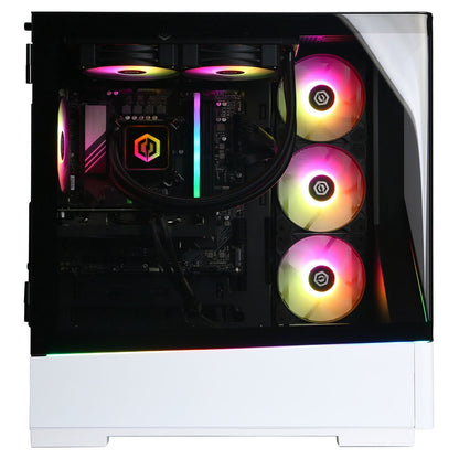 CyberPowerPC Gamer Supreme Liquid Cooled Gaming Desktop Computer, Intel Core Ultra 7 265F 2.4GHz, 16GB RAM, 2TB SSD, NVIDIA GeForce RTX 5060 8GB, Windows 11 Home, White