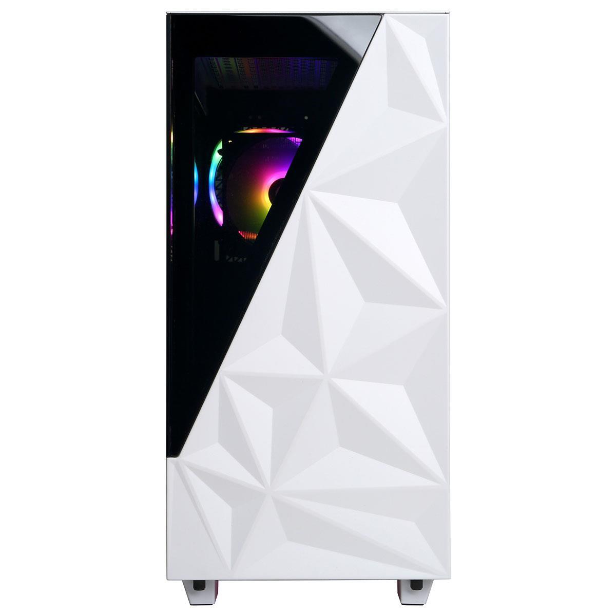 CyberPowerPC Gamer Master Gaming Desktop Computer, AMD Ryzen 5 8400F 4.2GHz, 16GB RAM, 2TB SSD, NVIDIA GeForce RTX 5060 8GB, Windows 11 Home, White