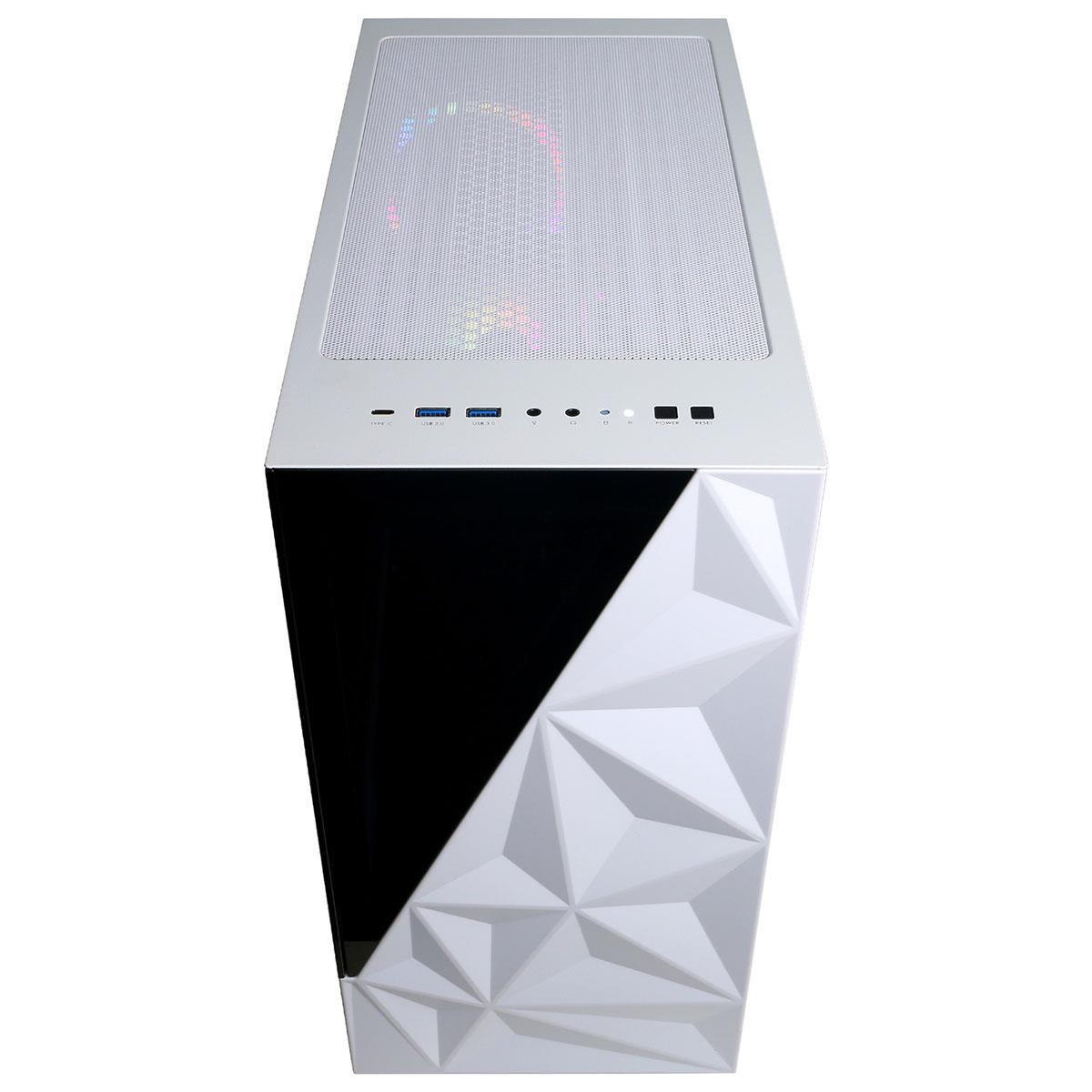 CyberPowerPC Gamer Master Gaming Desktop Computer, AMD Ryzen 5 8400F 4.2GHz, 16GB RAM, 2TB SSD, NVIDIA GeForce RTX 5060 8GB, Windows 11 Home, White