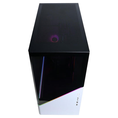CyberPowerPC Gamer Xtreme Gaming Desktop Computer, Intel Core Ultra 7 265F 2.4GHz, 16GB RAM, 2TB SSD, NVIDIA GeForce RTX 5050 8GB, Windows 11 Home, White