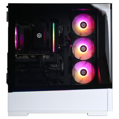 CyberPowerPC Gamer Xtreme Gaming Desktop Computer, Intel Core Ultra 7 265F 2.4GHz, 16GB RAM, 2TB SSD, NVIDIA GeForce RTX 5050 8GB, Windows 11 Home, White