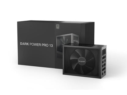 be quiet! Dark Power PRO 13 1600W ATX 3.0 Power Supply | 80 Plus Titanium Efficiency | PCIe 5 | Modular | Overclocking Support | 10 Year Warranty | BN501