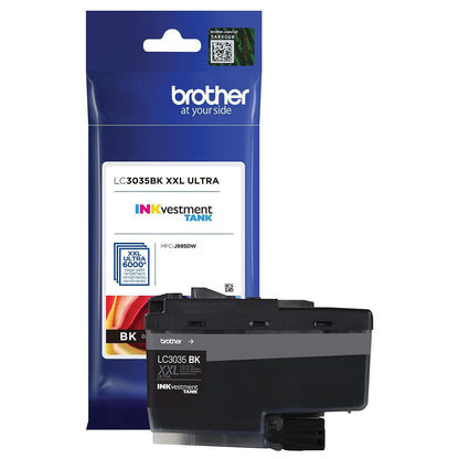 Brother INKvestment LC3035BKS Original Ultra High Yield Inkjet Ink Cartridge - Black - 1 Each - 6000 Pages