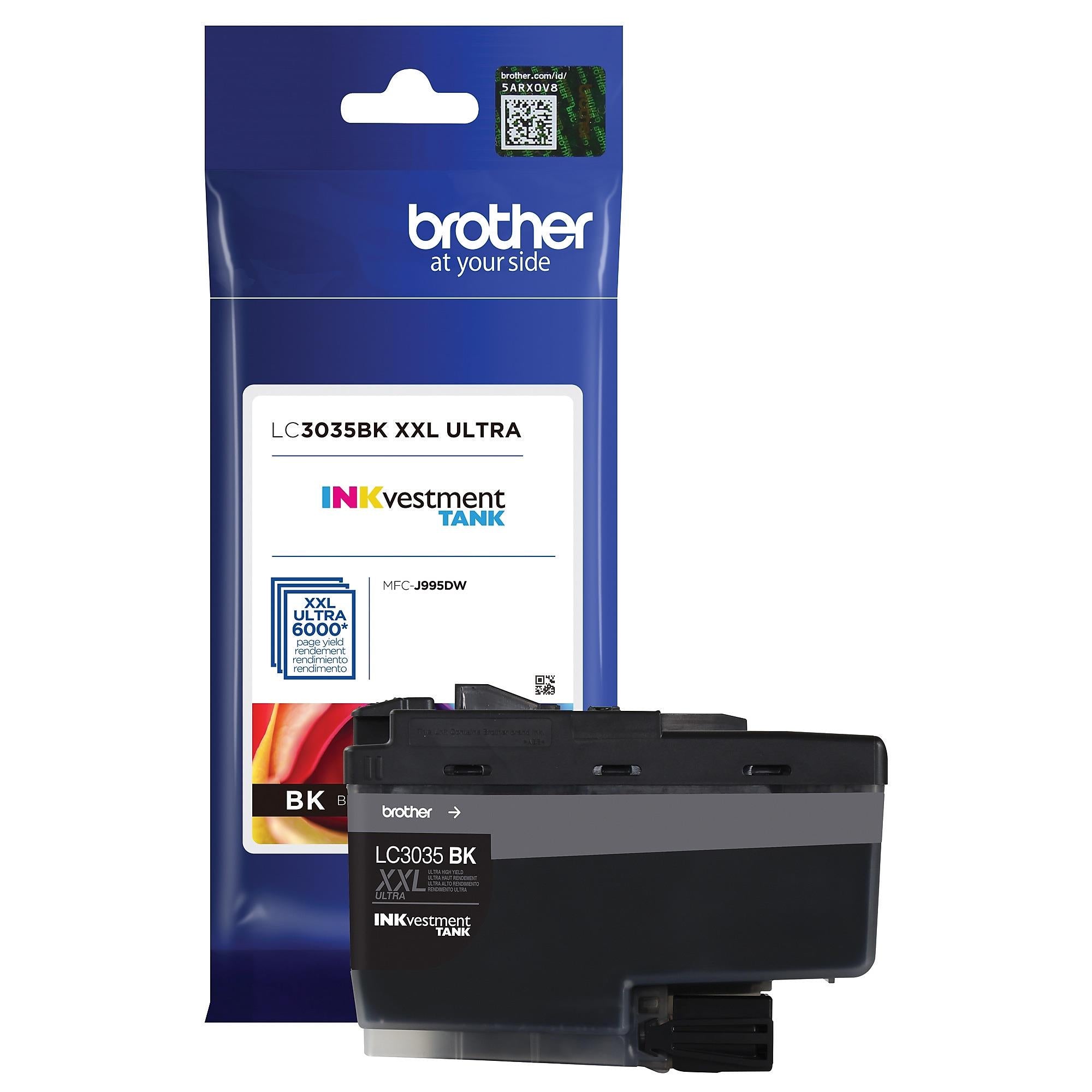 Brother INKvestment LC3035BKS Original Ultra High Yield Inkjet Ink Car ...