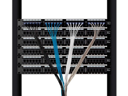 Monoprice Cat6A Ethernet Network Patch Cable - 25 Feet - Red | 10-Pack, 10G - SlimRun Series
