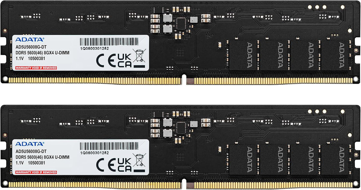 A-DATA Premier 8GB DDR5-5600 U-DIMM Desktop Memory Module