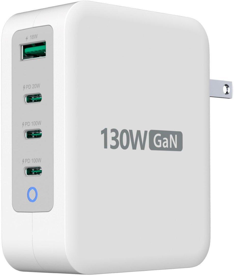 j5create 130W GaN USB Type-C 4-Port Charger JUP43130 Black