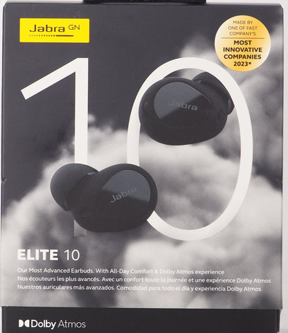 Jabra Elite 10 Dolby Atmos True Wireless In-ear Headphones 100-99280904-99  Gloss Black