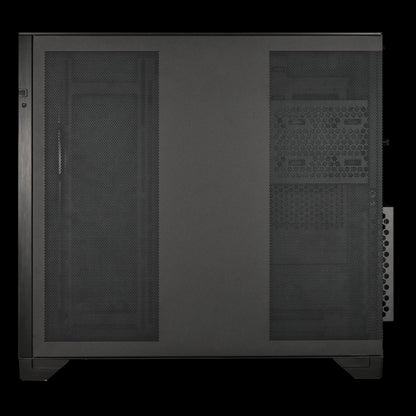 LIAN LI O11 Vision Black  Aluminum / Steel / Tempered Glass ATX Mid Tower Computer Case ----- O11VX