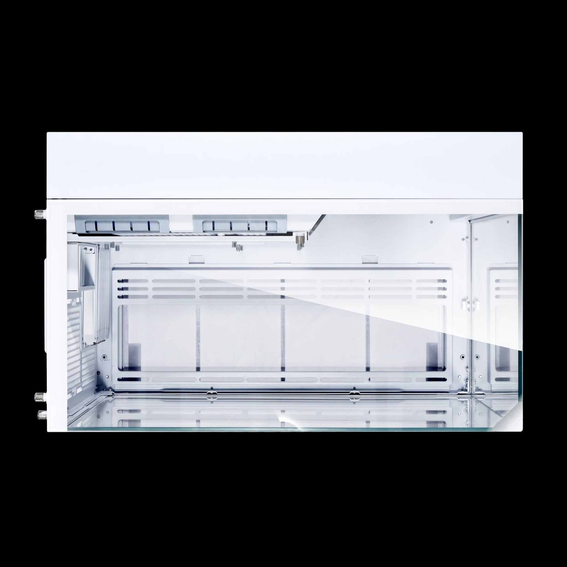 LIAN LI O11 Vision White Aluminum / Steel / Tempered Glass ATX Mid Tower Computer Case ----- O11VW